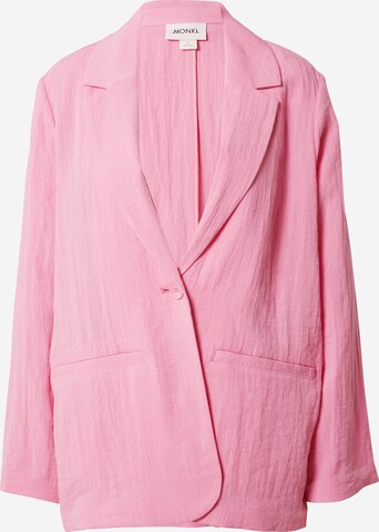 Monki Blazer in Pink: front