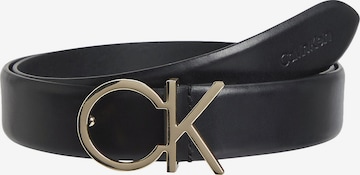 Calvin Klein - Cinturón en negro: frente