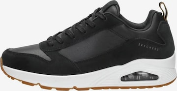 SKECHERS Platform trainers 'Uno - Stacre' in Black: front