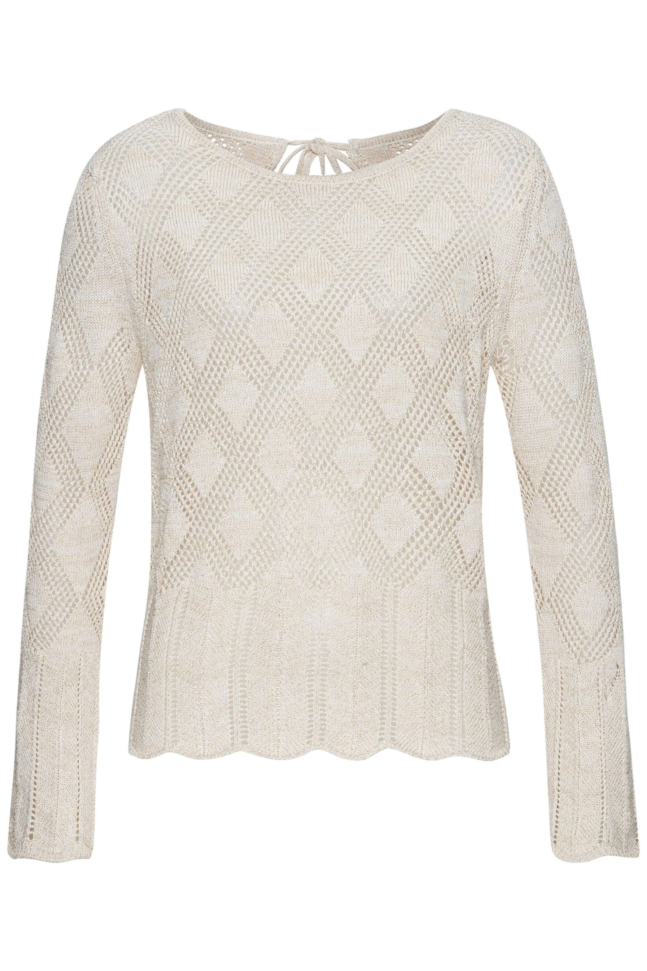 LASCANA Sweater in Gold: front