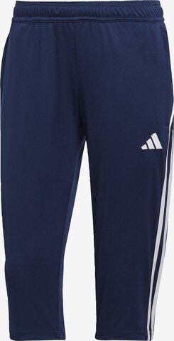 ADIDAS PERFORMANCE Slimfit Sporthose 'Tiro  23 League' in Blau: predná strana