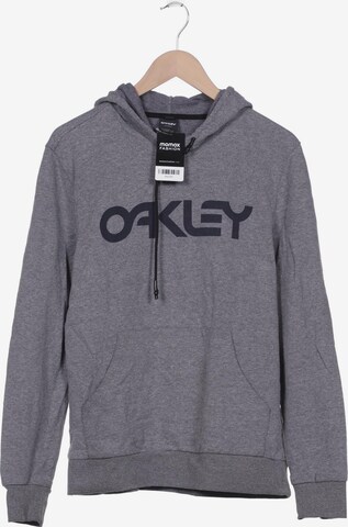 OAKLEY Sweatshirt & Zip-Up Hoodie in L in Grey: front