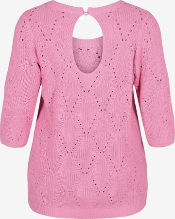 Pull-over 'Memmi' Zizzi en rose