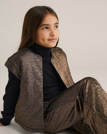 WE Fashion Bodywarmer in Brons