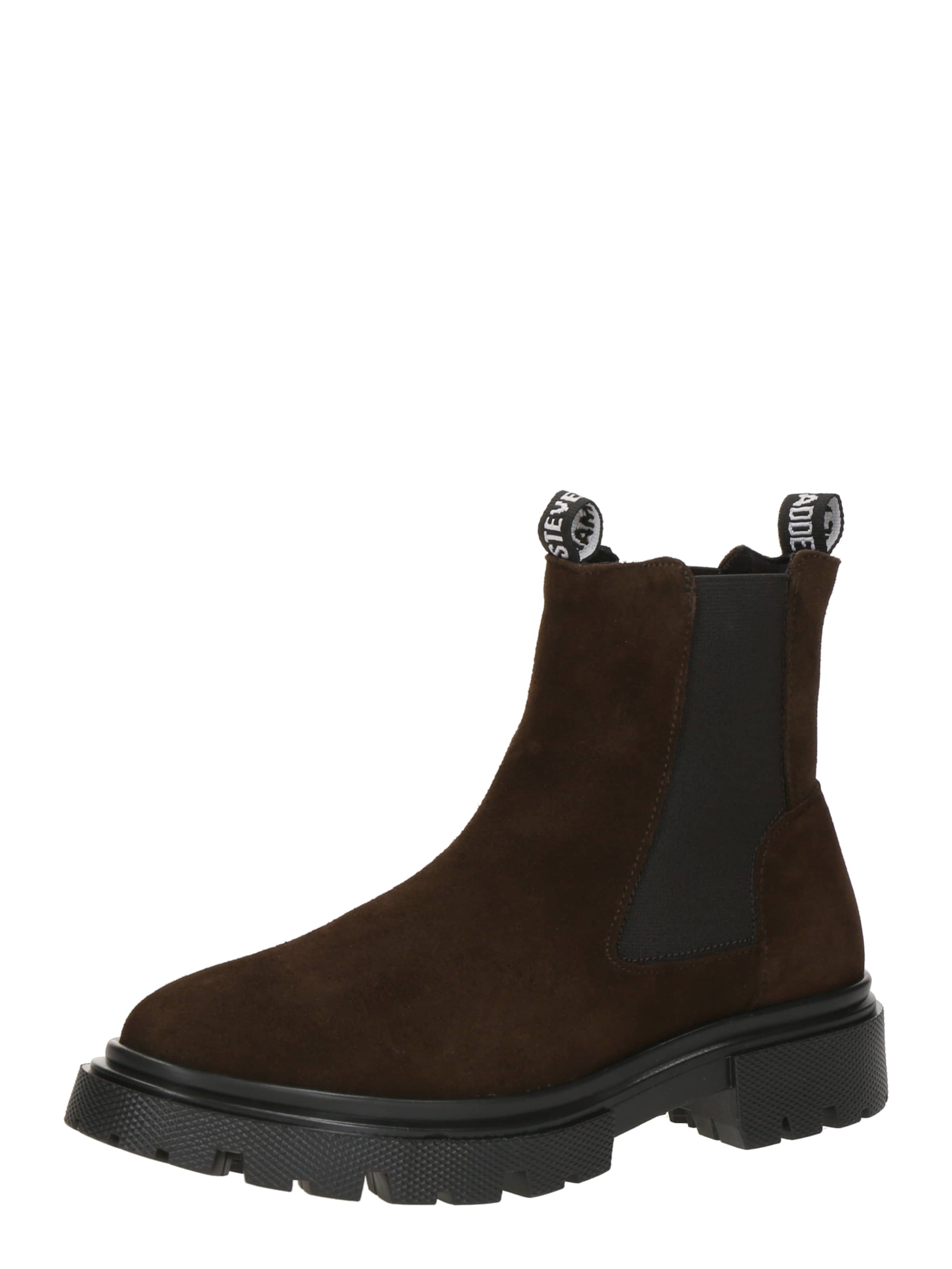 STEVE MADDEN Chelsea boots 'Raquel' in Brown: front