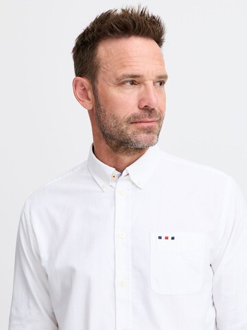 FQ1924 Regular fit Button Up Shirt 'Steven' in White