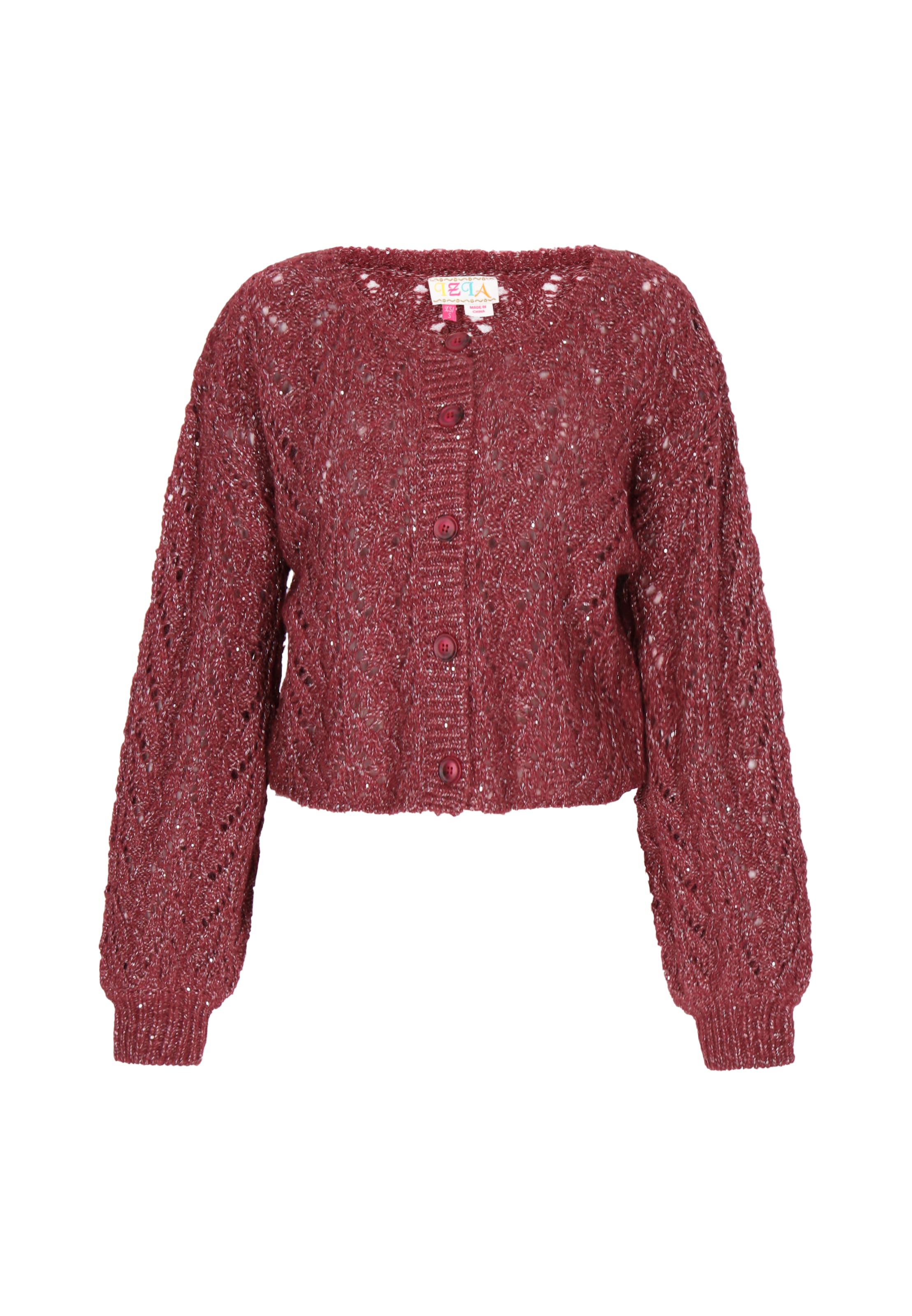 IZIA Вязаная кофта в Красный: спереди