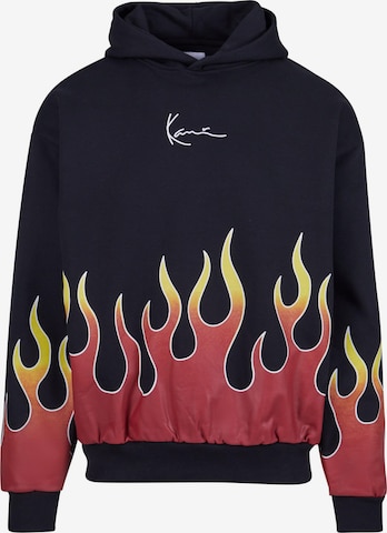 Sweat-shirt Karl Kani en noir : devant