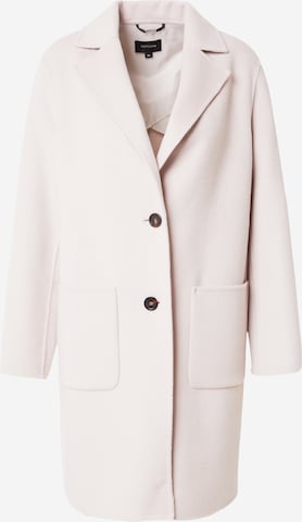 COMMA Between-Seasons Coat in Beige: front