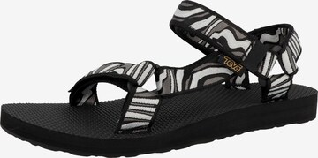 TEVA Wandelsandalen in Zwart: voorkant