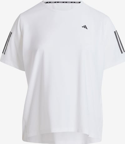 ADIDAS PERFORMANCE Functioneel shirt 'Own The Run' in de kleur Zwart / Wit, Productweergave