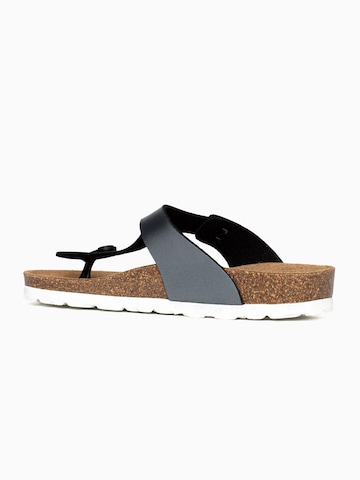 Bayton Ujjelválasztó-pántos szandál 'MERCURE' - szürke