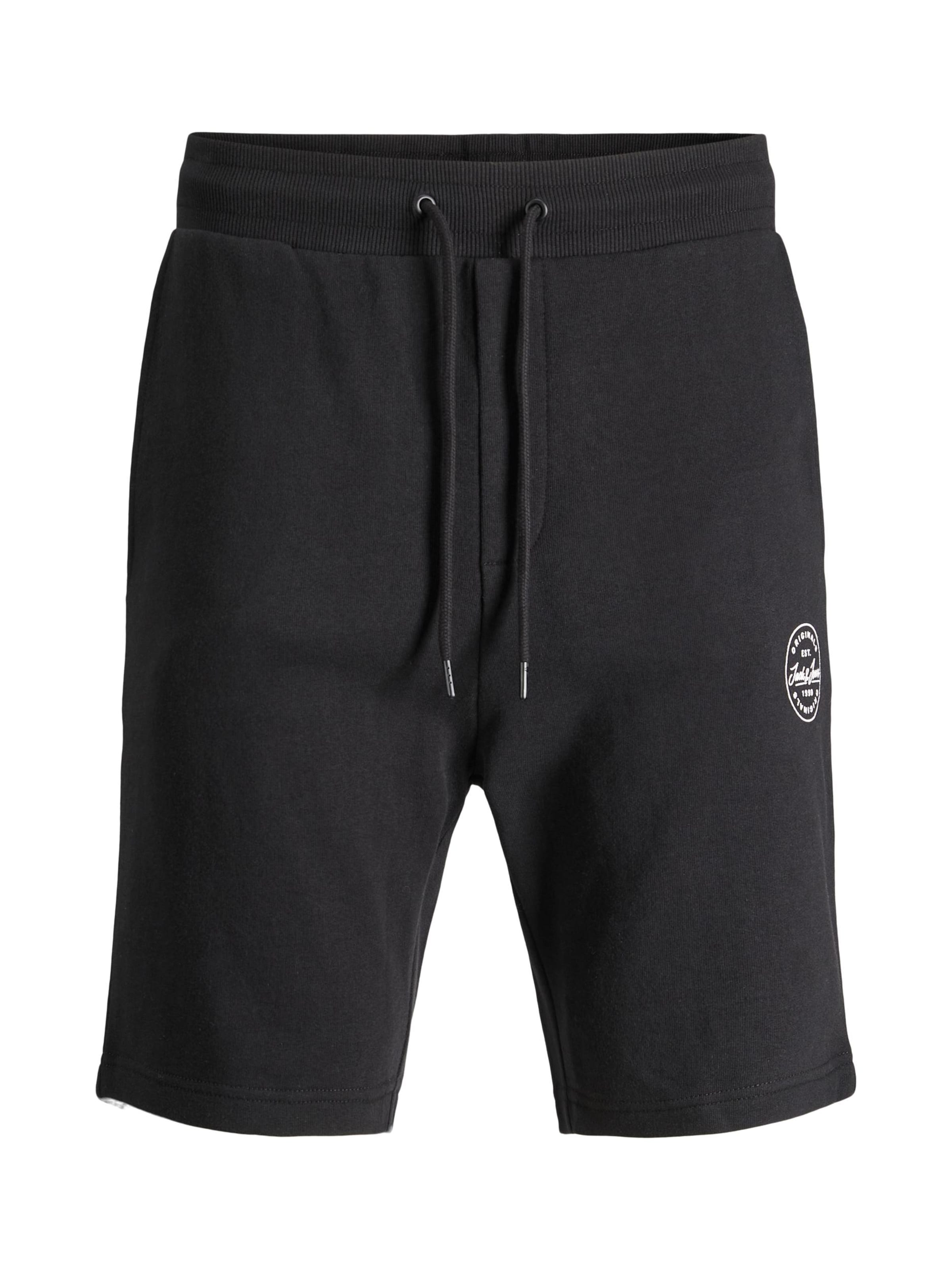 JACK & JONES Regular Shorts 'Shark' in Schwarz: Vorderseite