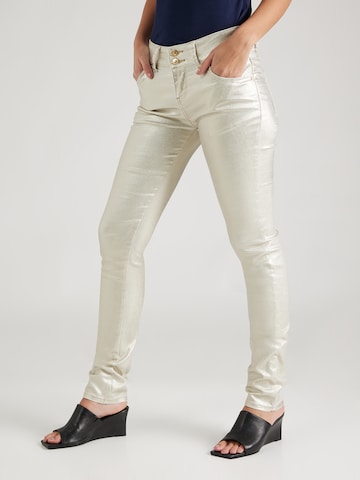 LTB Slimfit Jeans 'MOLLY' in Goud: voorkant