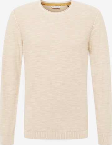 No Excess Sweater in Beige: front