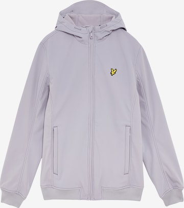 Lyle & Scott Between-Season Jacket in Purple: front