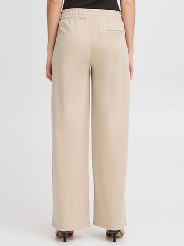 Wide leg Pantaloni 'IHKate' di ICHI in beige