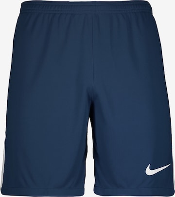 NIKE Sportshorts 'League' in Blau: Vorderseite