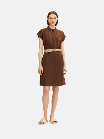 TOM TAILOR Dress in Brown: front