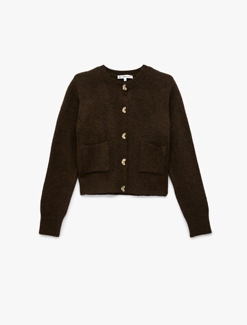 Koton Strickjacke in Braun: Vorderseite