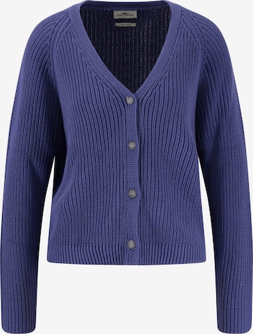 FYNCH-HATTON Gebreid vest in Blauw: voorkant