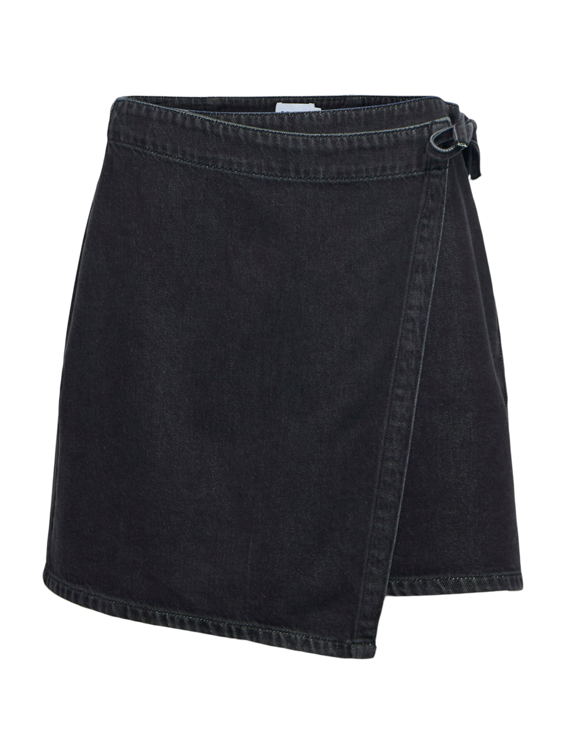 OBJECT Falda 'OBJRosie' en negro denim, Vista del producto