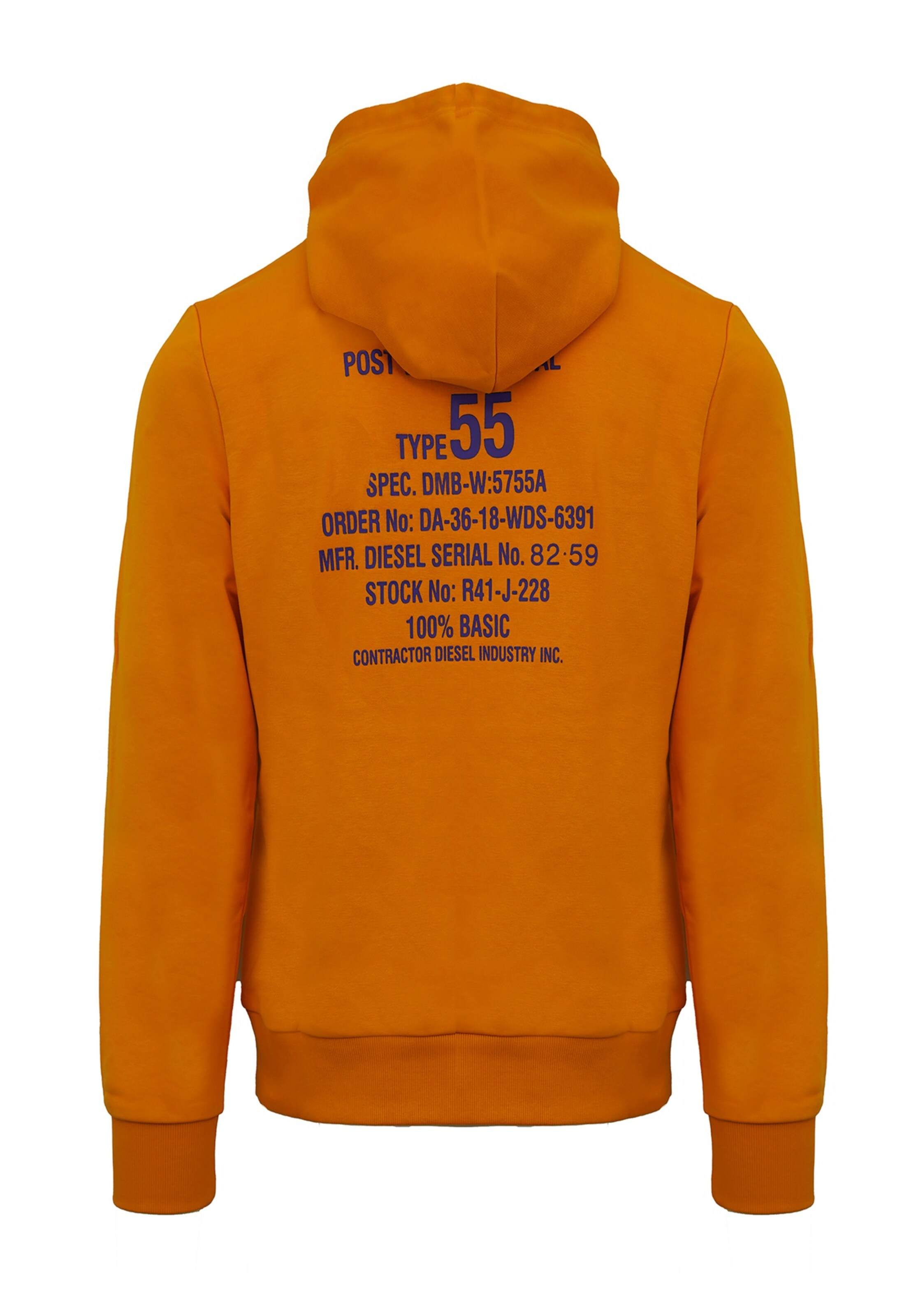 Felpa 'Sienna' di DIESEL in arancione