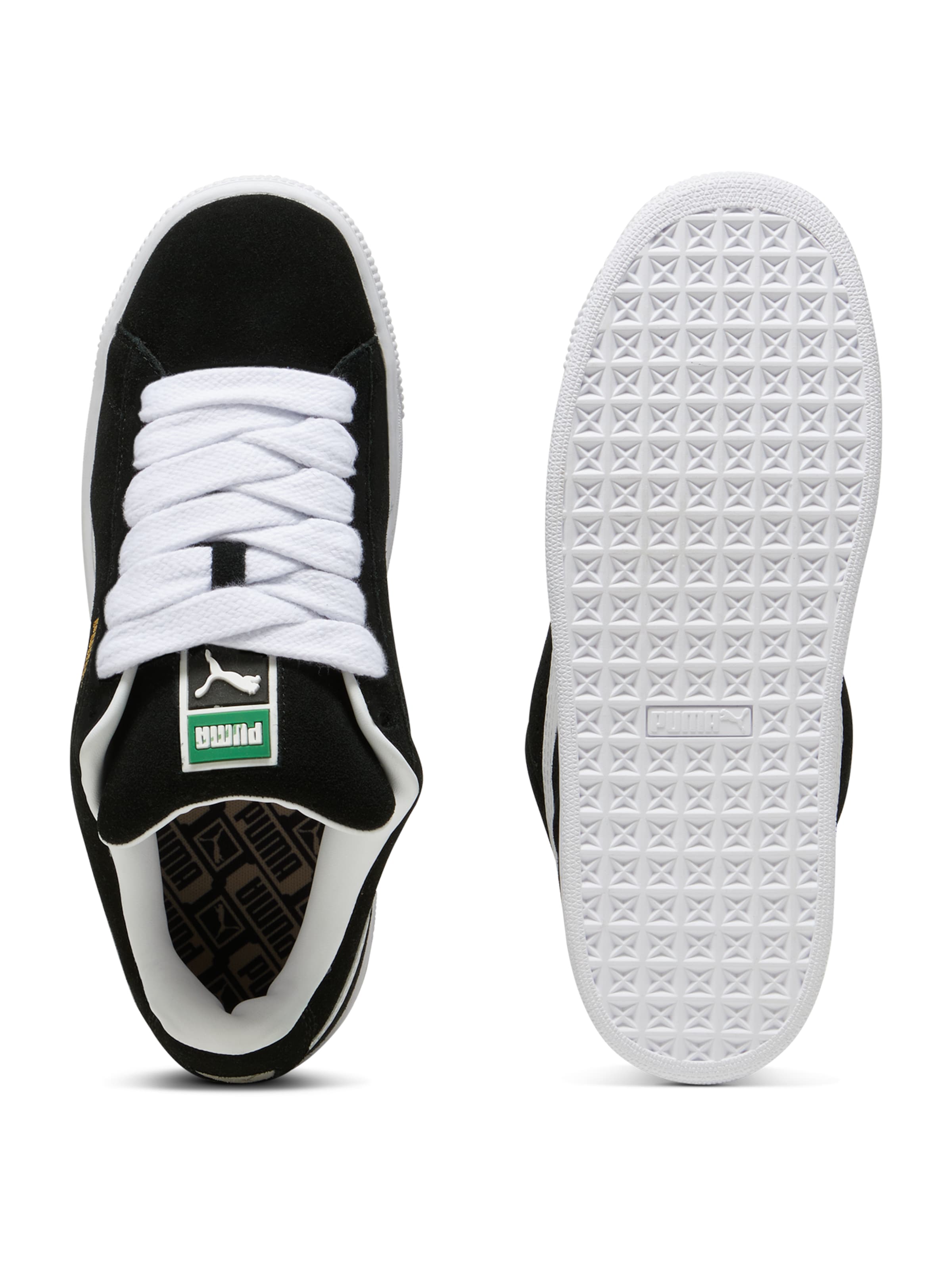 PUMA Låg sneaker 'Suede XL' i svart