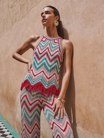 Lipsy Knitted top in Green