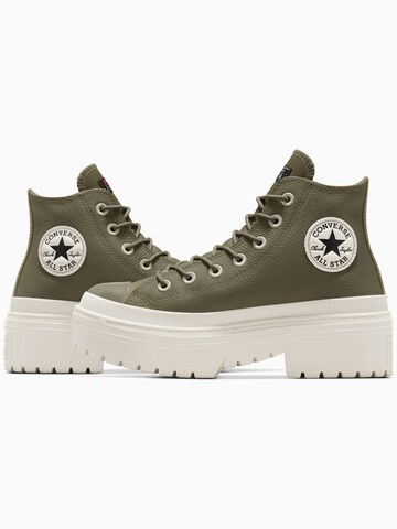 CONVERSE - Zapatillas deportivas altas 'Converse Chuck Taylor As Lugged Heel' en verde
