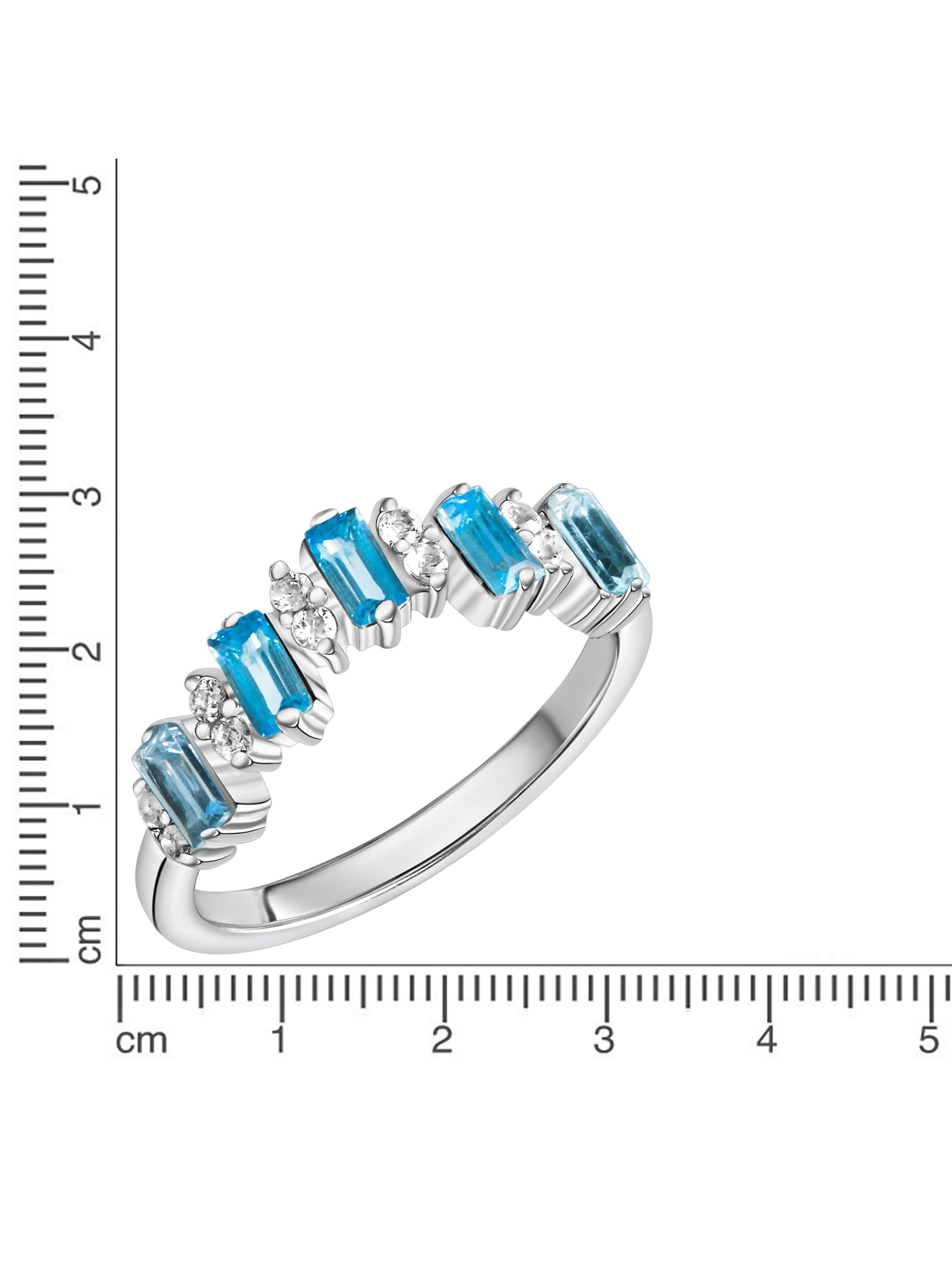 Zeeme Ring in Weiß: Vorderseite