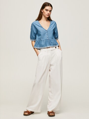 Pepe Jeans Blouse 'Berta' in Blauw