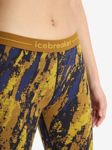 ICEBREAKER Skinny Sporthose 'W 250 Vertex ' in Gelb