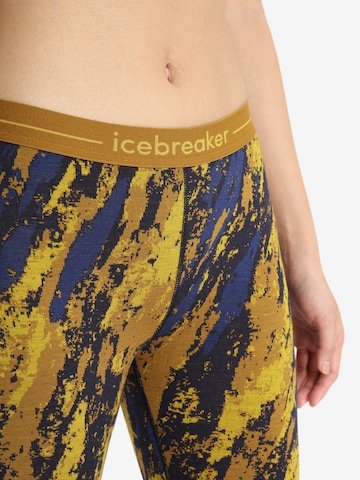 Skinny Pantalon de sport 'W 250 Vertex ' ICEBREAKER en jaune