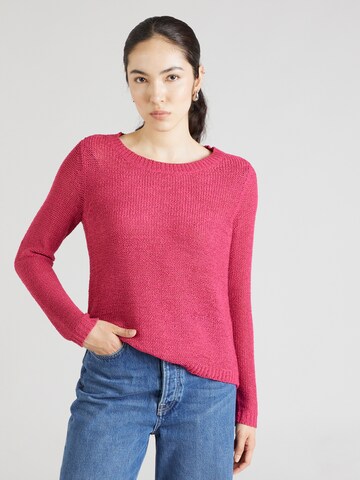Pullover 'OnlGeena' di ONLY in rosa: frontale