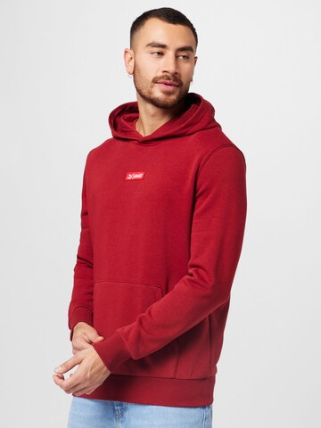 Sweat-shirt PUMA en rouge : devant