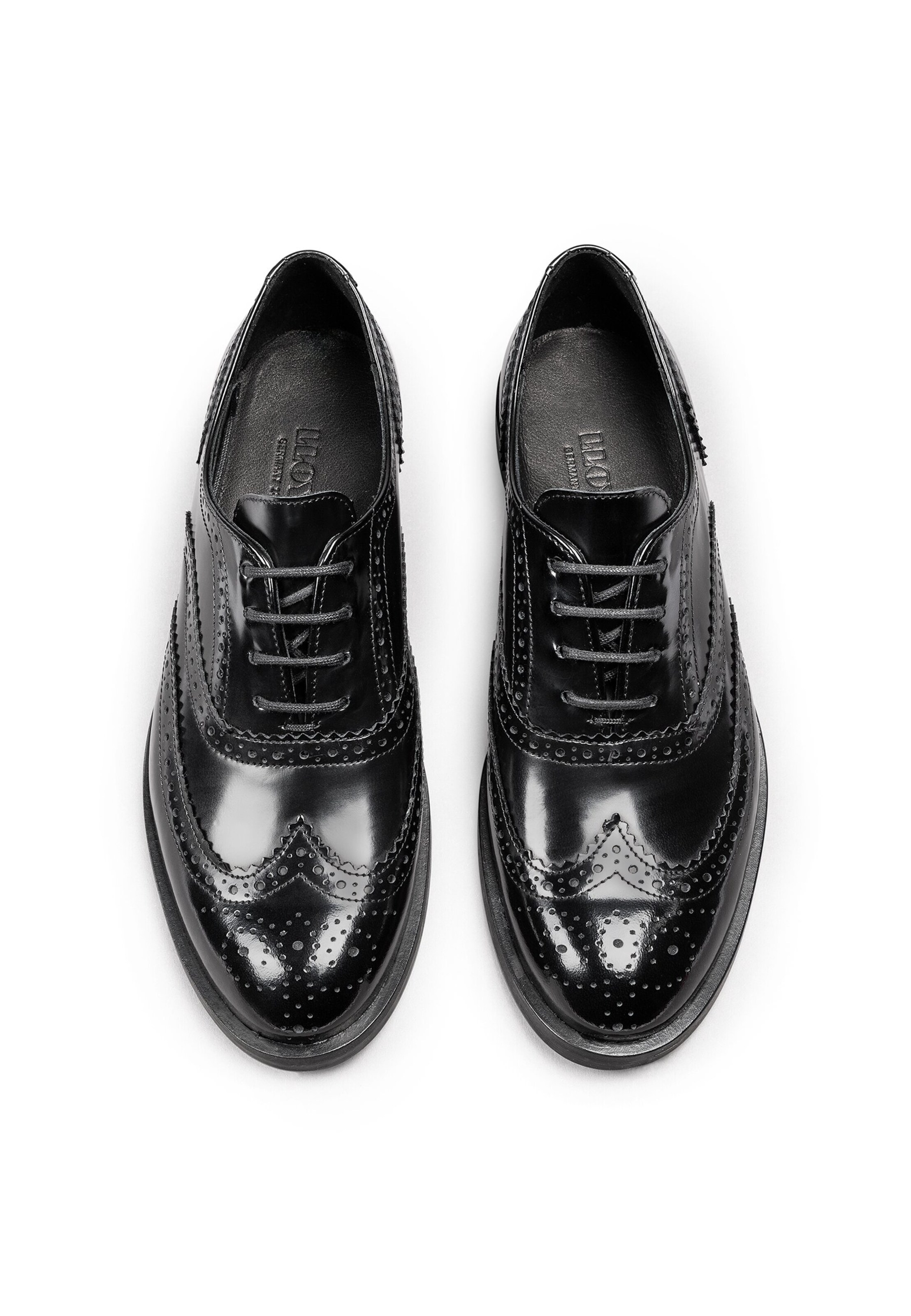 Chaussure à lacets LLOYD en noir