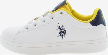 Sneaker di U.S. POLO ASSN. in bianco: frontale