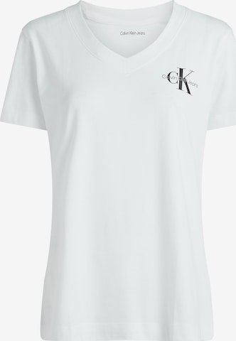 Calvin Klein Jeans Curve Футболка в Белый: спереди