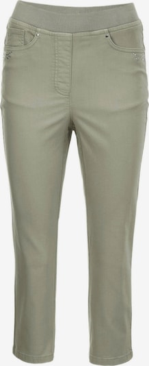 Goldner Jeans 'Louisa' in de kleur Groen, Productweergave