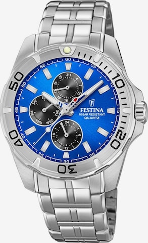 Montre à affichage analogique FESTINA en bleu : devant