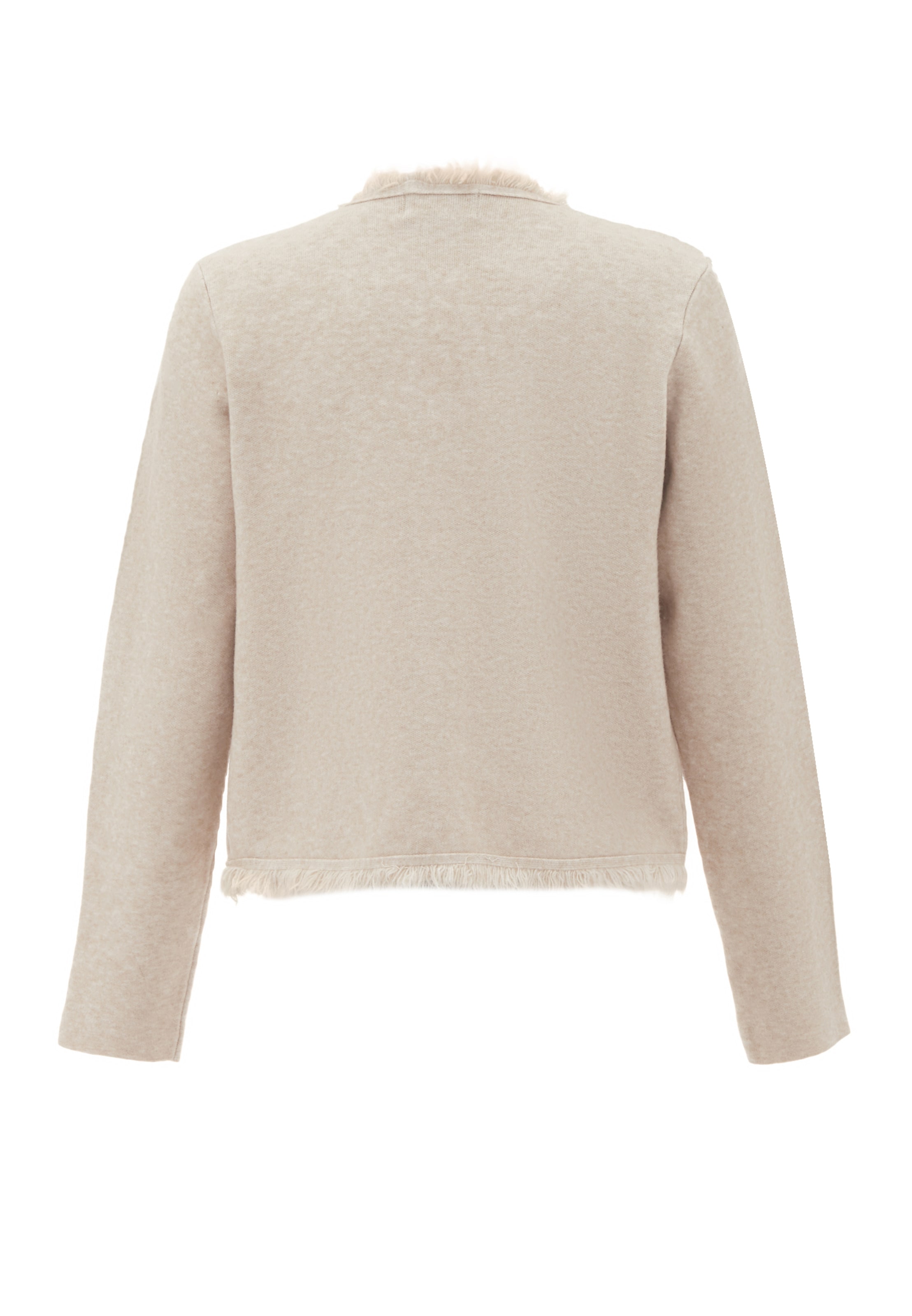 NAEMI Strickjacke in Beige