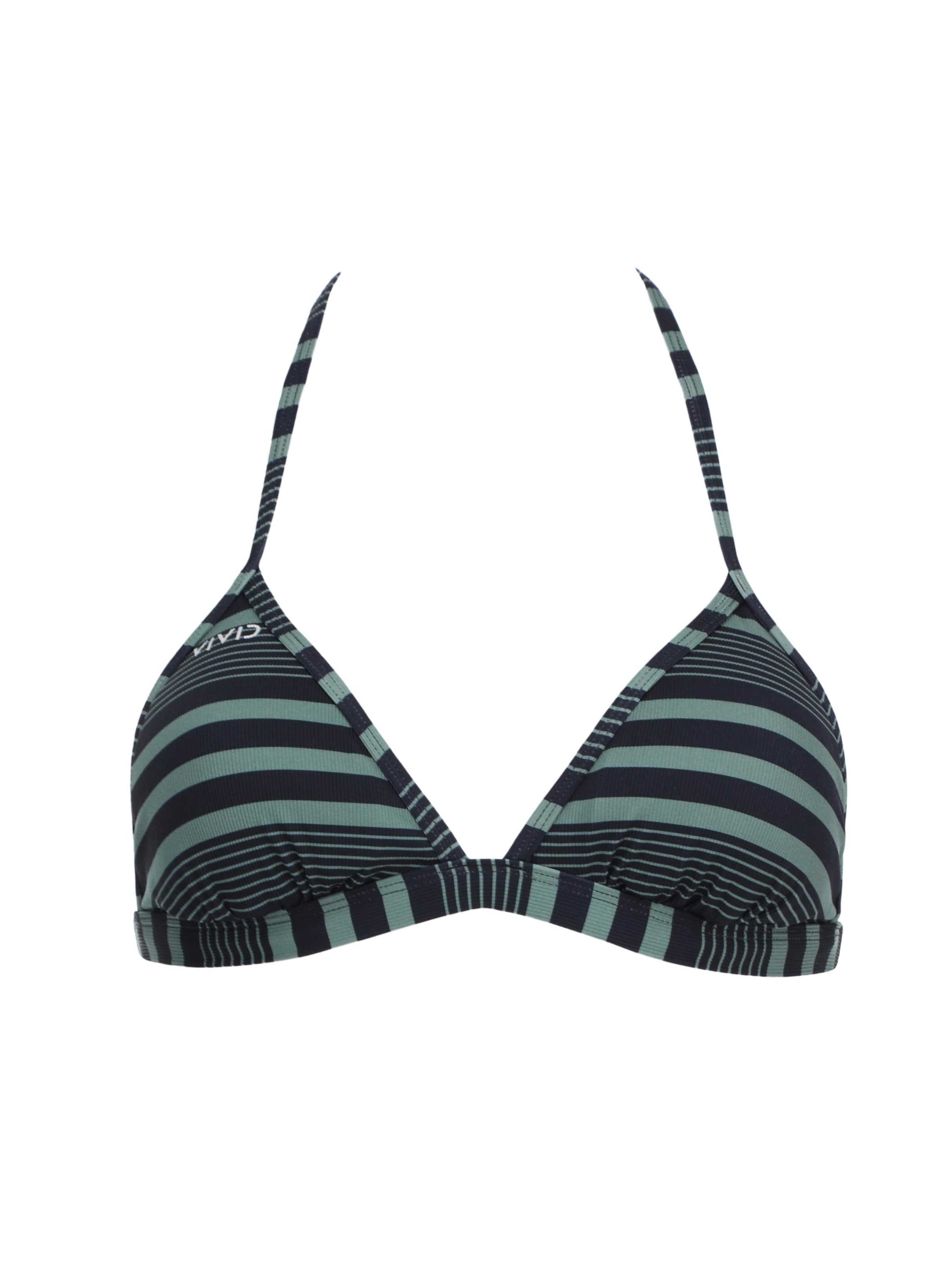 VIVID Τρίγωνο Τοπ μπικίνι 'Mix&Match' σε μπλε: μπροστά