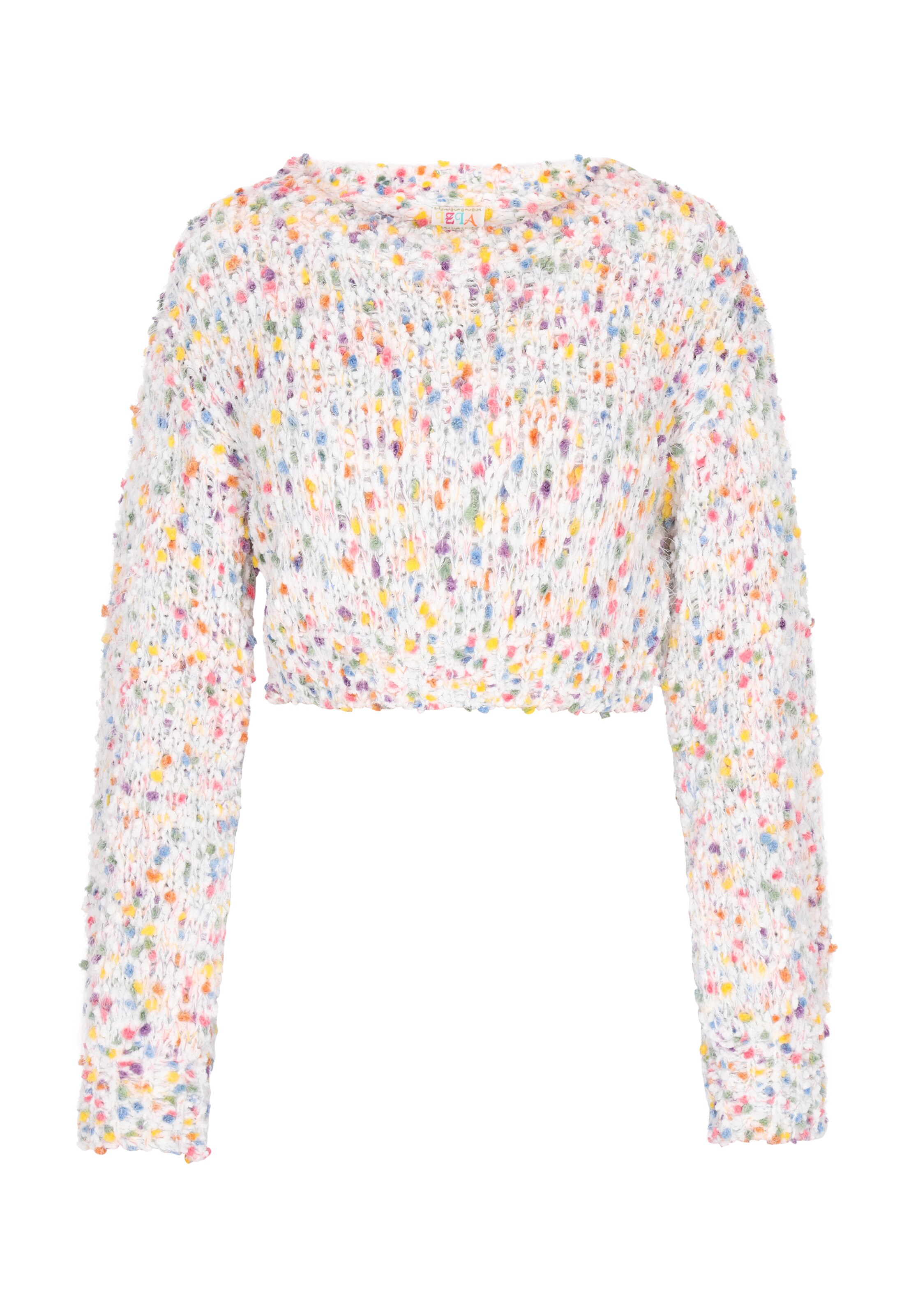 IZIA Trui in Wit: voorkant