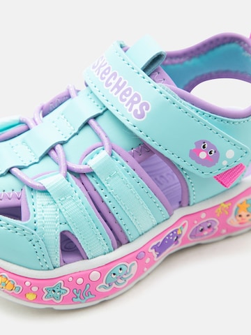 Sandalo 'PLAY SCENE SPLASH - CUTE' di SKECHERS in verde