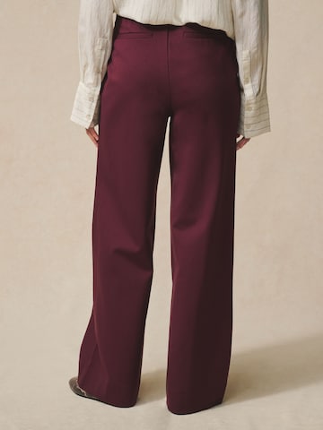 Next Широкий Брюки-чинос в Красный