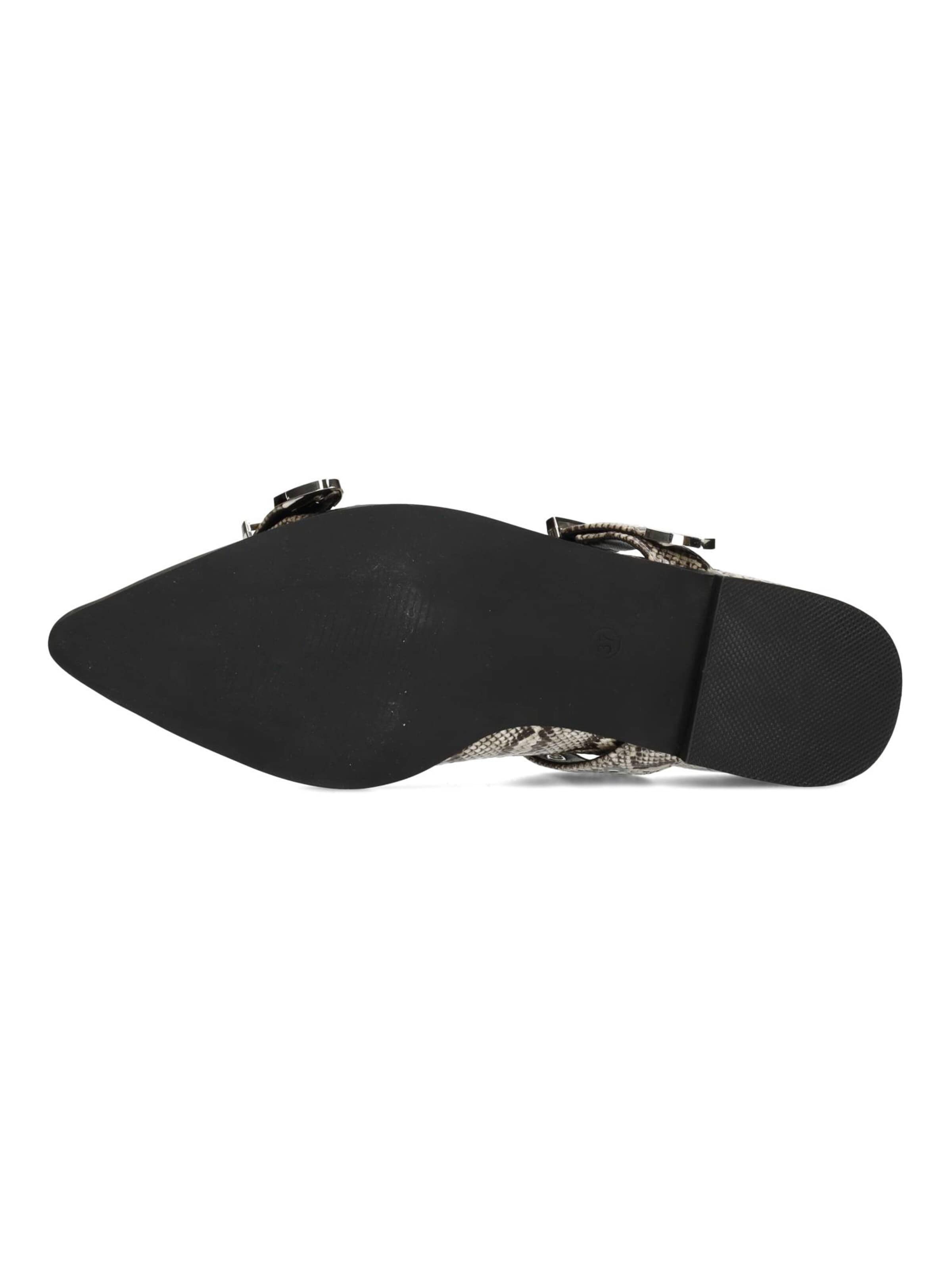 POSH by Poelman Ballerina met riempjes in Beige