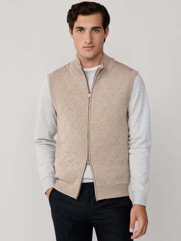 Hackett London Weste in Beige: Vorderseite