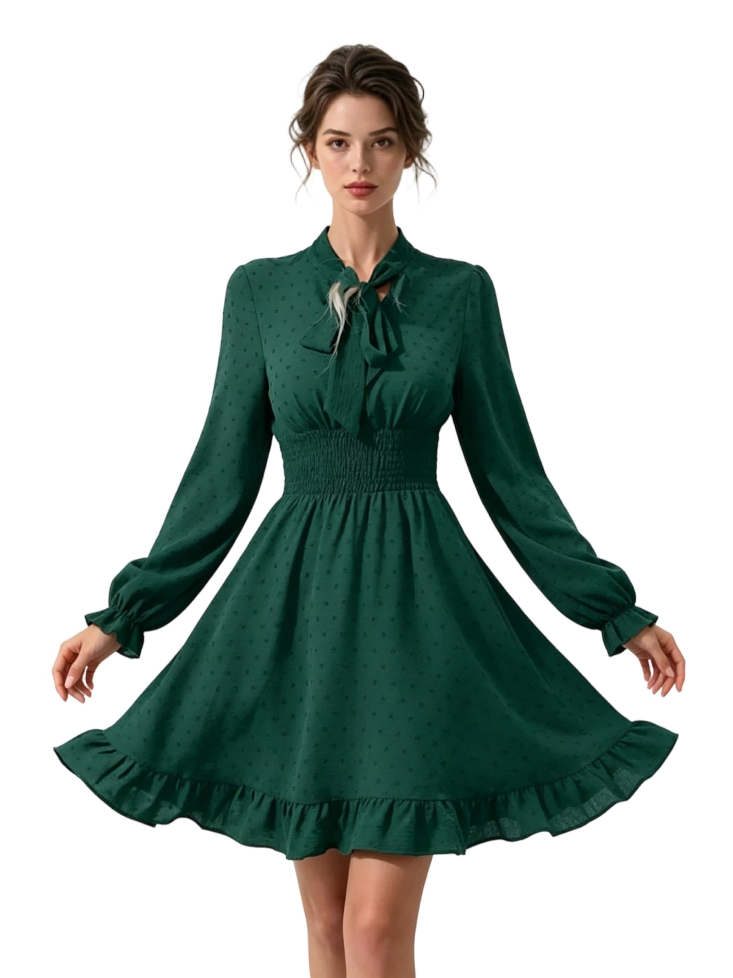 Yesfashion Kleid‌‌‌‌‌‌‌ in Grün: Vorderseite