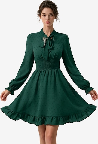Yesfashion Kleid in Grün: Vorderseite